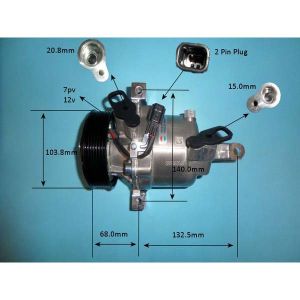 Compressor (AirCon Pump) Renault Twingo 0.9 Petrol (Sep 2014 to Apr 2019)