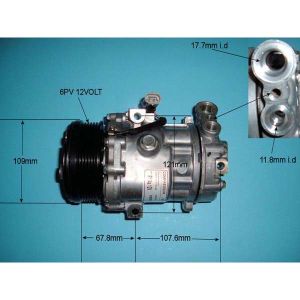 Compressor (AirCon Pump) Vauxhall Zafira MK2 1.7 CDTi A17DTR Diesel (Jan 2008 to Nov 2014)