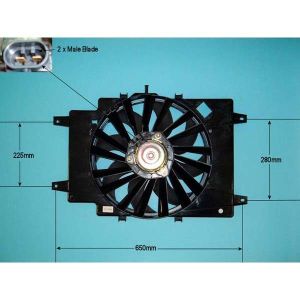 Condenser Cooling Fan Audi A4 1.9 TDi Diesel (Jun 2004 to Dec 2004)