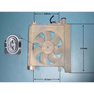 Radiator Cooling Fan Citroen C1 1.0 VVT-i Petrol (Jun 2018 to 2025)
