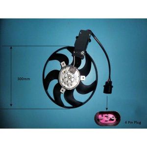 Condenser Cooling Fan VW Touareg 2.5 V6 TDi Diesel (Jan 2003 to May 2005)