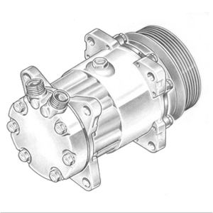 Compressor (AirCon Pump) Alfa Romeo 164 3.0 V6 Petrol (Oct 1992 to May 1998)