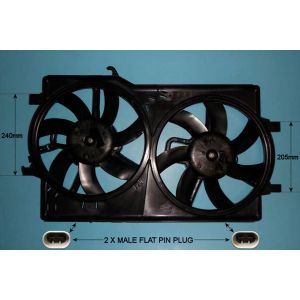 Radiator Cooling Fan Alfa Romeo Giulietta 1.8 TBi Petrol (Apr 2010 to Oct 2018)