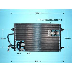 Condenser (AirCon Radiator) Audi A8 2.8 V6 Petrol (Mar 1994 to Jun 1997)