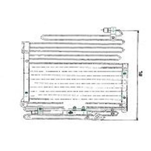 Condenser (AirCon Radiator) Audi RS 2 2.2 Turbo Petrol (Aug 1990 to Sep 1992)