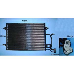 Condenser (AirCon Radiator) Audi RS 4 2.8 V6 Petrol (Jun 2000 to 2023)