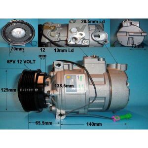 Compressor (AirCon Pump) Audi A8 3.3 TDi Diesel (Jun 2000 to Sep 2002)
