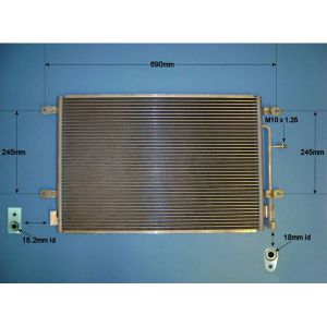 Condenser (AirCon Radiator) Audi A4 3.0 TDi Diesel (Jan 2006 to Mar 2009)