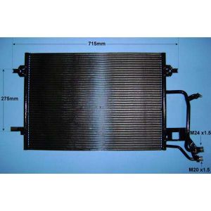 Condenser (AirCon Radiator) Audi A4 1.9 TDi Diesel (Sep 1997 to Nov 2000)