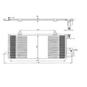 Condenser (AirCon Radiator) Audi Cabriolet 2.6 Petrol (Jun 1993 to Aug 2000)