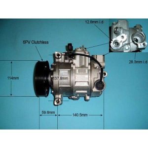 Compressor (AirCon Pump) Audi A4 1.6 Petrol (Sep 2001 to Dec 2002)