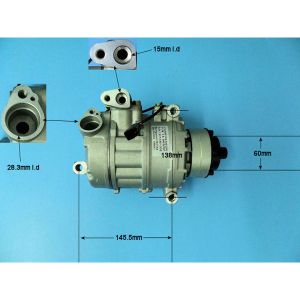Compressor (AirCon Pump) Audi A6 4.2 V8 Petrol (Mar 2005 to Aug 2011)