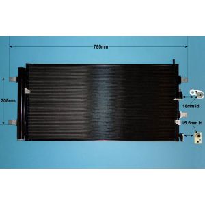 Condenser (AirCon Radiator) Audi A6 2.0 TFSi Hybrid Petrol (Mar 2012 to Feb 2018)