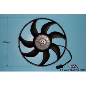 Radiator Cooling Fan Audi A4 2.4 V6 Petrol (Sep 2001 to Jan 2003)