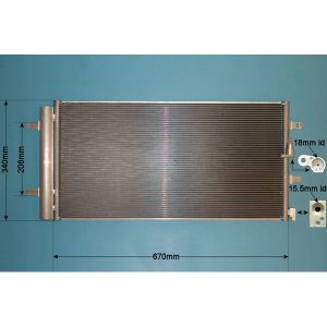 Condenser (AirCon Radiator) Audi A7 3.0 TFSi Petrol (May 2014 to May 2018)