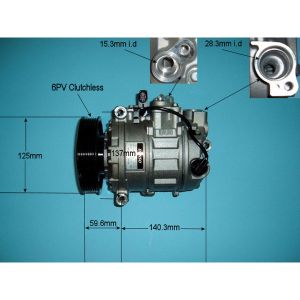 Compressor (AirCon Pump) Audi Q7 3.0 TFSi Petrol (May 2010 to May 2015)