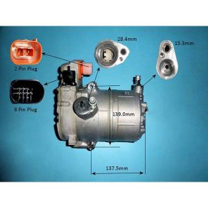 Compressor (AirCon Pump) Audi Q7 3.0 TDi E tron Electric Diesel (May 2015 to Dec 2019)