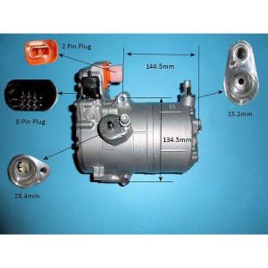 Compressor (AirCon Pump) Audi Q5 2.0 55 TFSi Hybrid Petrol (Aug 2019 to Feb 2021)
