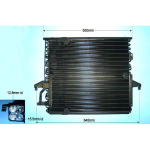 Condenser (AirCon Radiator) BMW 325 2.5 24v (E36) Petrol (Mar 1992 to Aug 1992)