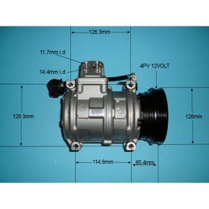 Compressor (AirCon Pump) BMW 325 2.5 TD (E36) Diesel (Jul 1993 to Dec 1995)