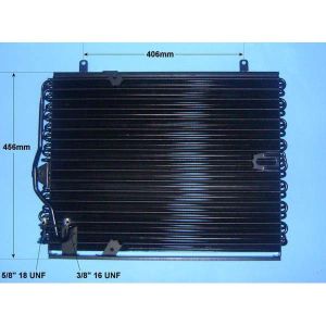 Condenser (AirCon Radiator) BMW 730 3.0 (E32) Petrol (Sep 1992 to Sep 1994)