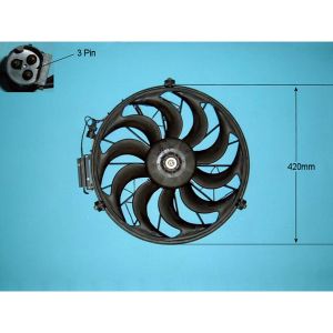 Condenser Cooling Fan BMW 325 2.5 TD (E36) Diesel (Jul 1993 to Dec 1995)