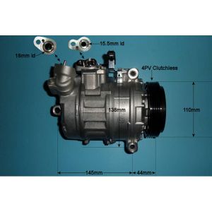 Compressor (AirCon Pump) BMW 735 3.6 (E65/66) Petrol (Nov 2001 to Feb 2005)