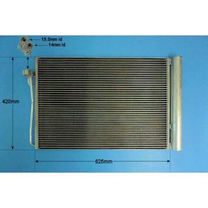 Condenser (AirCon Radiator) BMW 630 3.0 (E64) Petrol (Sep 2004 to Jul 2007)