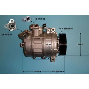 Compressor (AirCon Pump) BMW 1 Series 135 3.0 (E82) Petrol (Oct 2007 to Oct 2013)