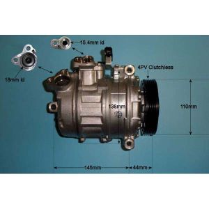 Compressor (AirCon Pump) BMW 545 4.4 (E60) Petrol (Sep 2003 to Mar 2010)