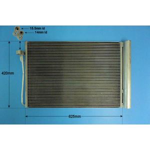 Condenser (AirCon Radiator) BMW 550 4.8 (E60) Petrol (Aug 2007 to Mar 2010)