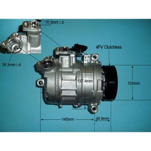 Compressor (AirCon Pump) BMW 730 3.0 D (E65/66) Diesel (Oct 2002 to Aug 2008)