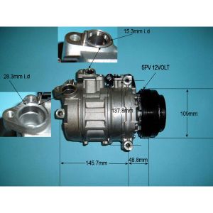 Compressor (AirCon Pump) BMW 330 3.0 TD (E46) Diesel (Mar 2003 to Feb 2005)