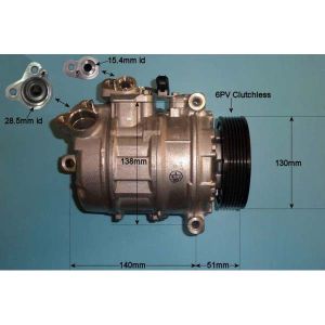 Compressor (AirCon Pump) BMW M3 4.0 (E90) Petrol (Mar 2007 to 2023)