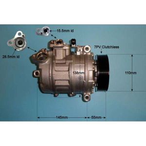 Compressor (AirCon Pump) BMW Z4 3.0 S DRIVE N54 (E89) Petrol (Feb 2009 to Aug 2016)