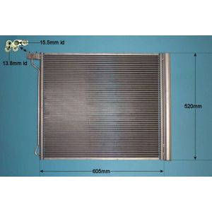 Condenser (AirCon Radiator) BMW X5 4.4 50i xDrive (E70) Petrol (Apr 2009 to Dec 2012)