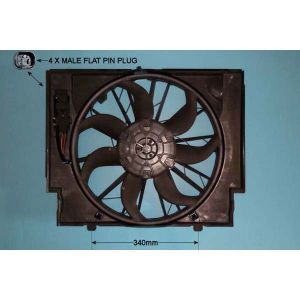 Radiator Cooling Fan BMW 530 3.0 D M57 (E61) Diesel (Jun 2004 to Feb 2007)