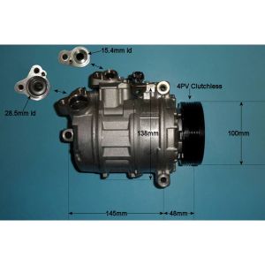 Compressor (AirCon Pump) BMW 525 3.0 D (E61) Diesel (Jan 2007 to Dec 2010)