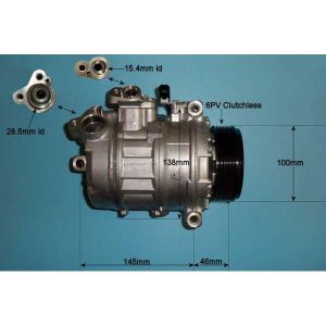 Compressor (AirCon Pump) BMW 325 3.0 D M57 (E93 CONVERTIBLE) Diesel (Mar 2007 to Dec 2010)