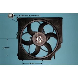 Radiator Cooling Fan BMW X3 3.0 (E83) Petrol (Jan 2004 to Aug 2006)