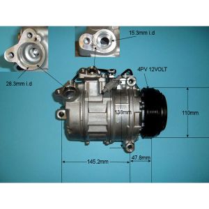Compressor (AirCon Pump) BMW 525 3.0 D (E60) Diesel (Jan 2007 to Mar 2010)