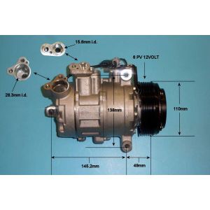 Compressor (AirCon Pump) BMW X1 2.0 D 25 (E84) Diesel (Oct 2009 to Jun 2015)