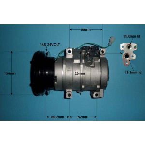 Compressor (AirCon Pump) Caterpillar Excavator 345C Diesel (1990 to 2023)