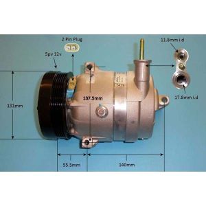 Compressor (AirCon Pump) Chevrolet Aveo 1.4 Petrol (Apr 2008 to 2025)