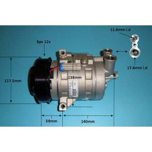 Compressor (AirCon Pump) Chevrolet Captiva 2.4 16V Petrol (Mar 2011 to 2025)