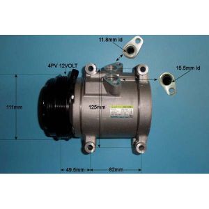 Compressor (AirCon Pump) Chevrolet Spark 1.0 LPG Petrol (Mar 2010 to 2025)