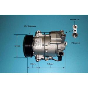 Compressor (AirCon Pump) Chevrolet Orlando 1.8 Petrol Manual (Feb 2011 to 2025)