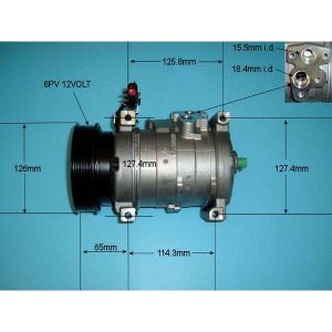 Compressor (AirCon Pump) Chrysler PT Cruiser 2.4 GT TURBO Petrol (Mar 2004 to 2025)