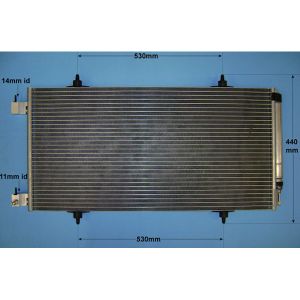Condenser (AirCon Radiator) Citroen C8 3.0 V6 Petrol (Jul 2002 to Jun 2006)