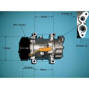 Compressor (AirCon Pump) Citroen Xsara Picasso 2.0 Petrol (Nov 2002 to 2025)